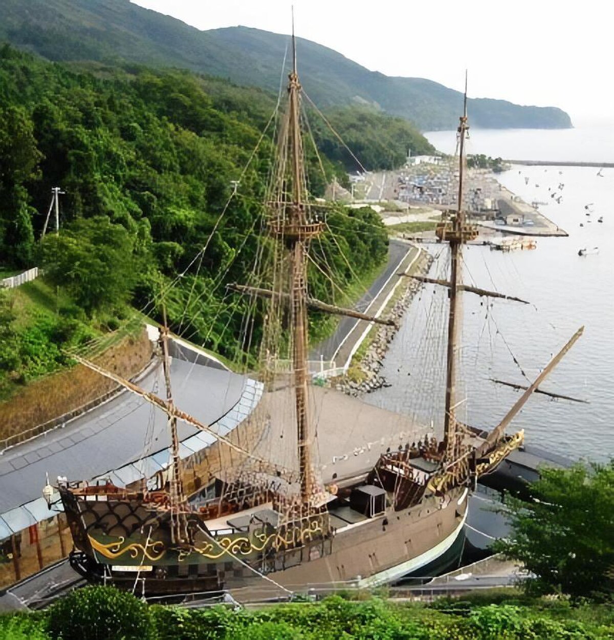 Réplique du San Juan Bautista, à Ishinomaki, Japon.