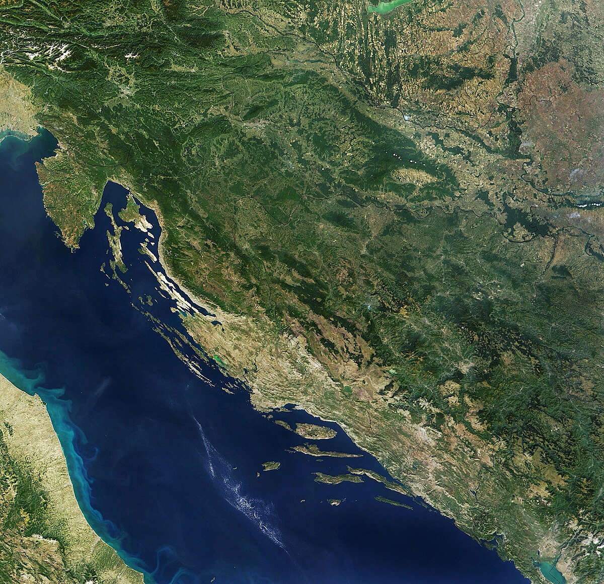 Géographie de la Croatie