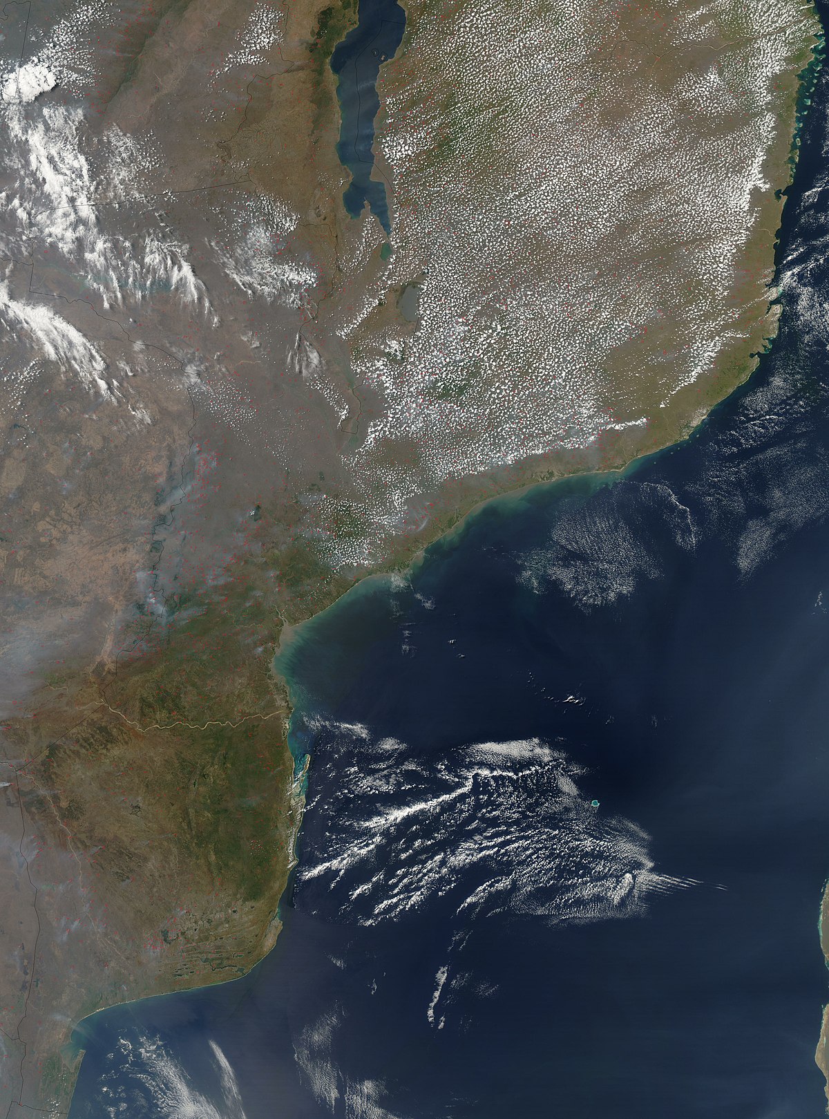 Géographie du Mozambique