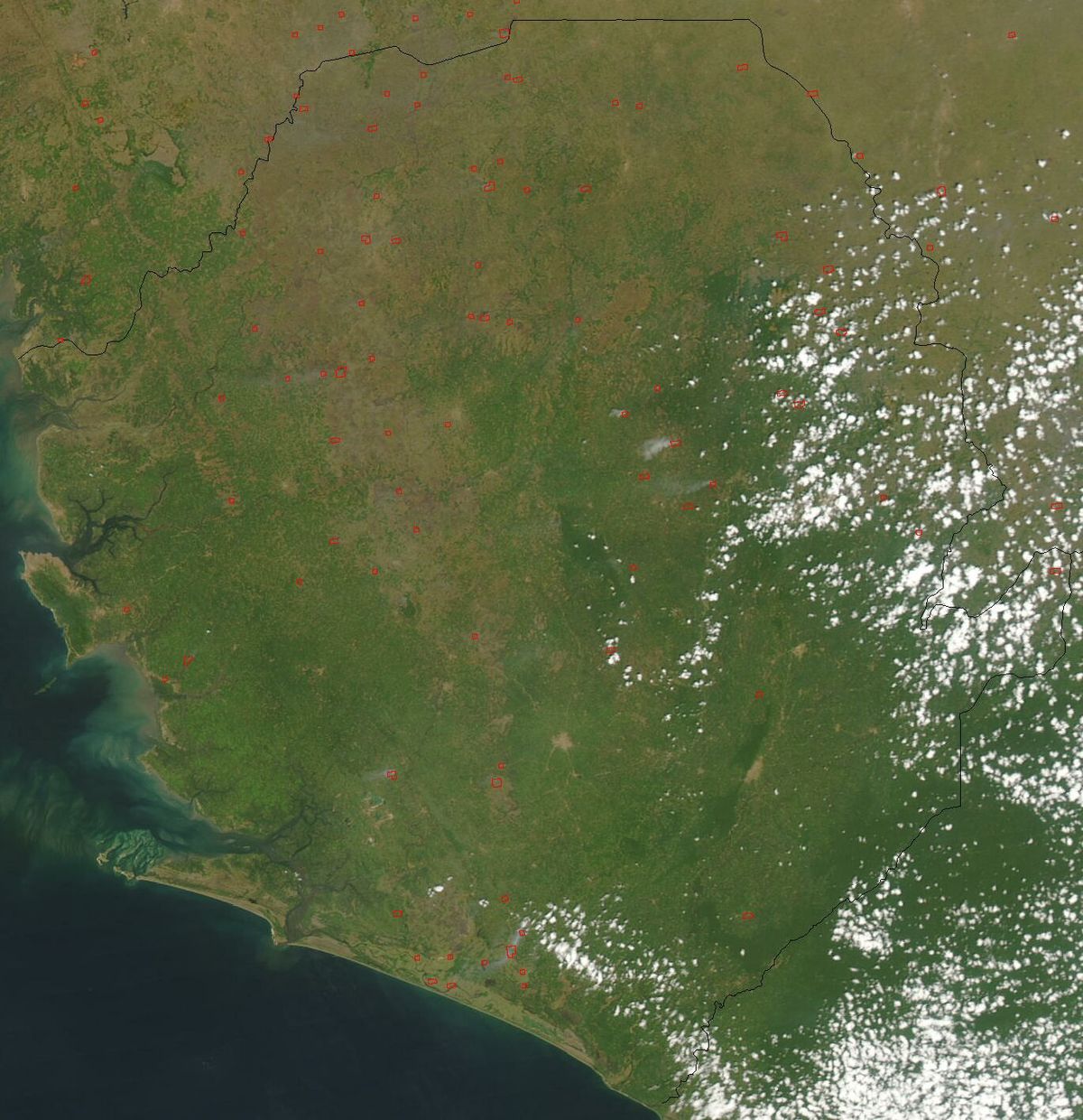Géographie de la Sierra Leone