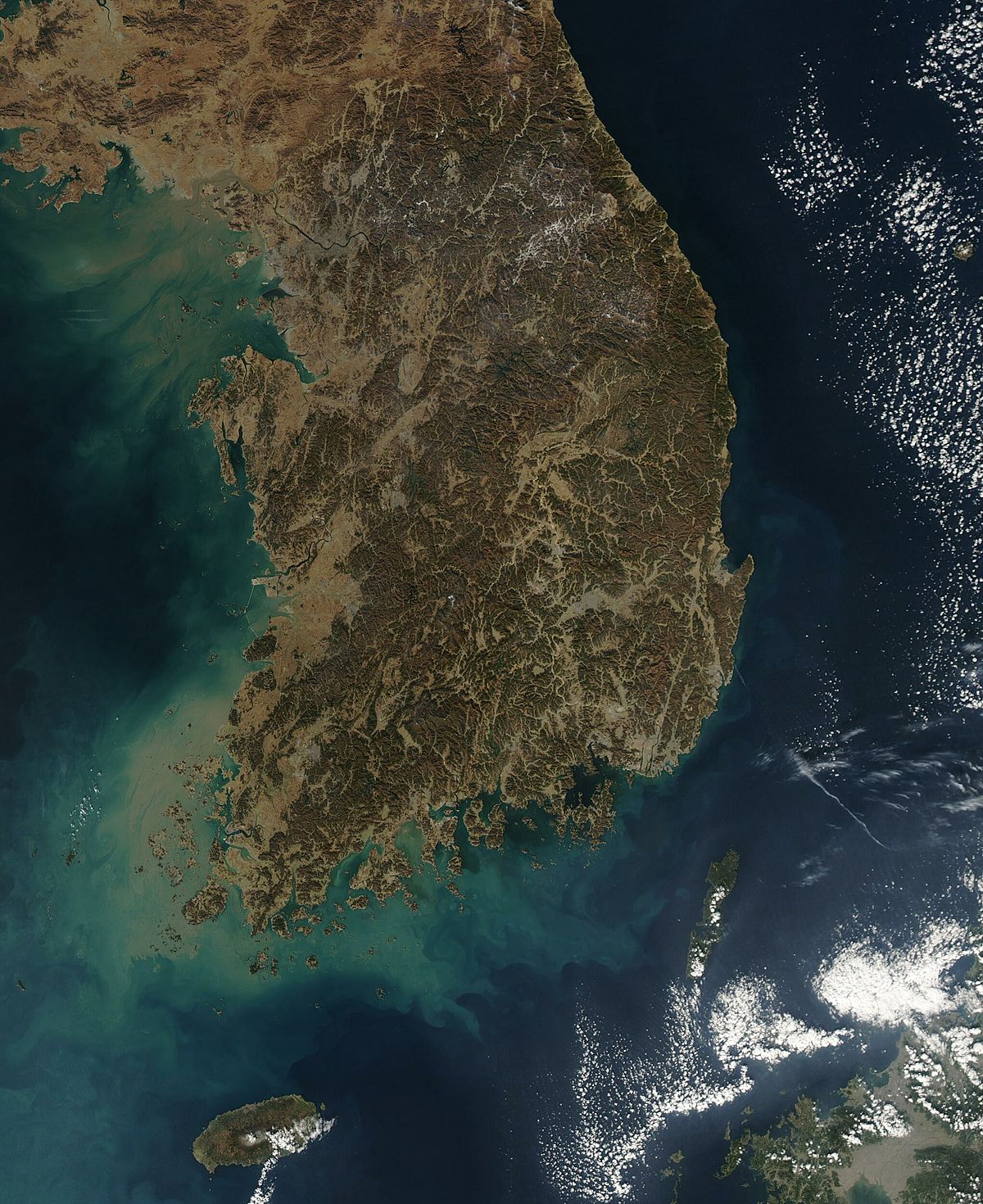 Géographie de la Corée du Sud
