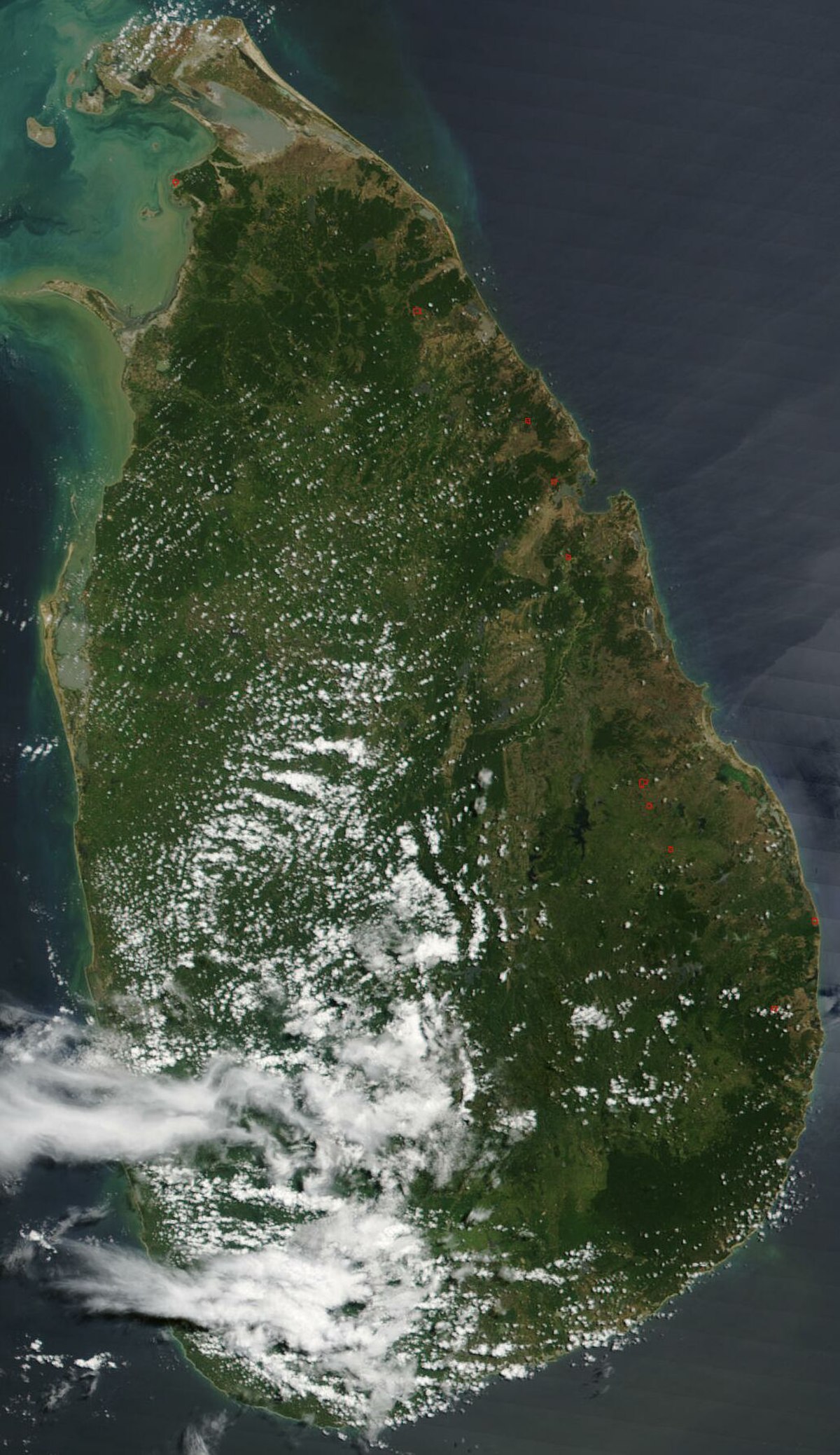 Géographie du Sri Lanka