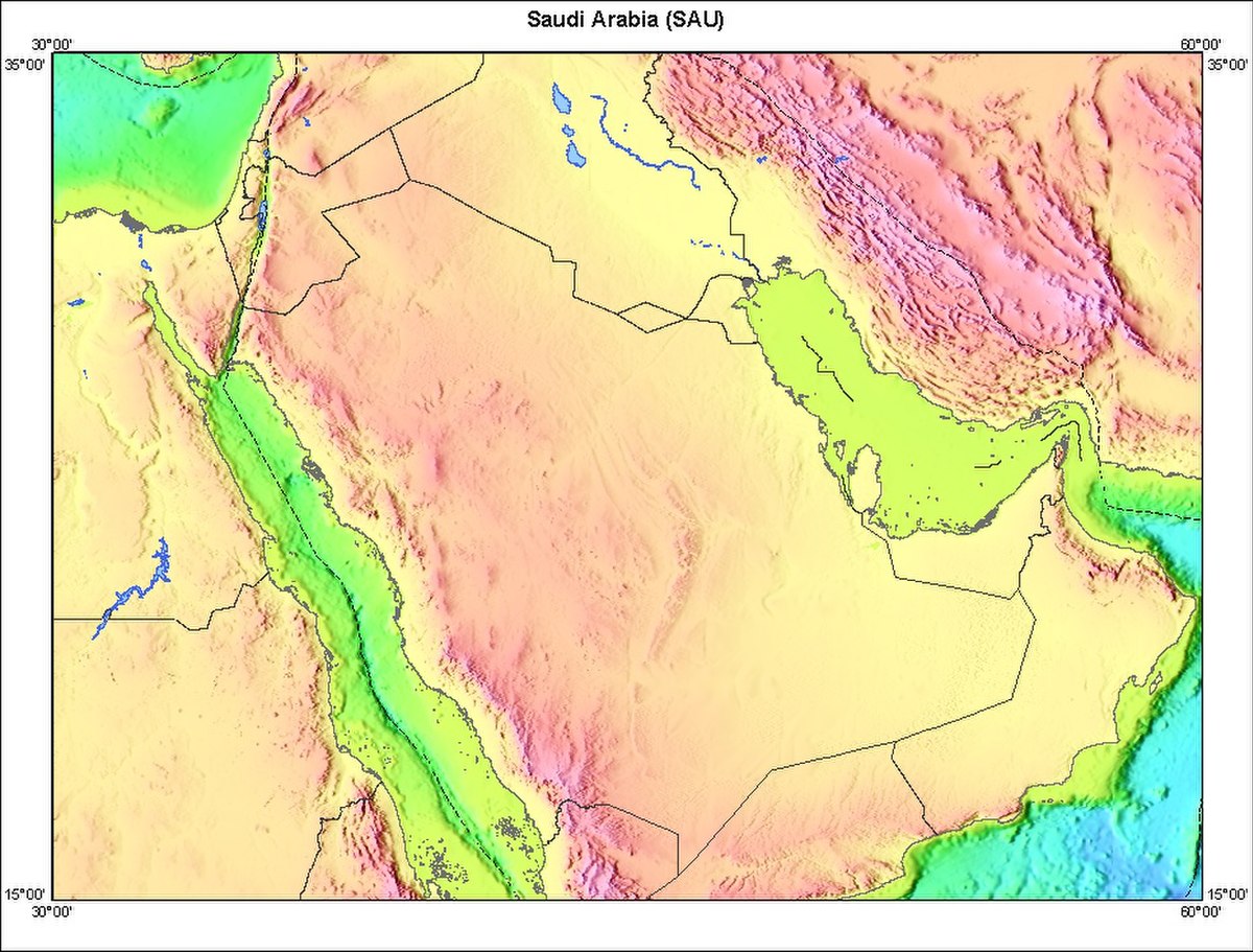 Géographie de l'Arabie saoudite