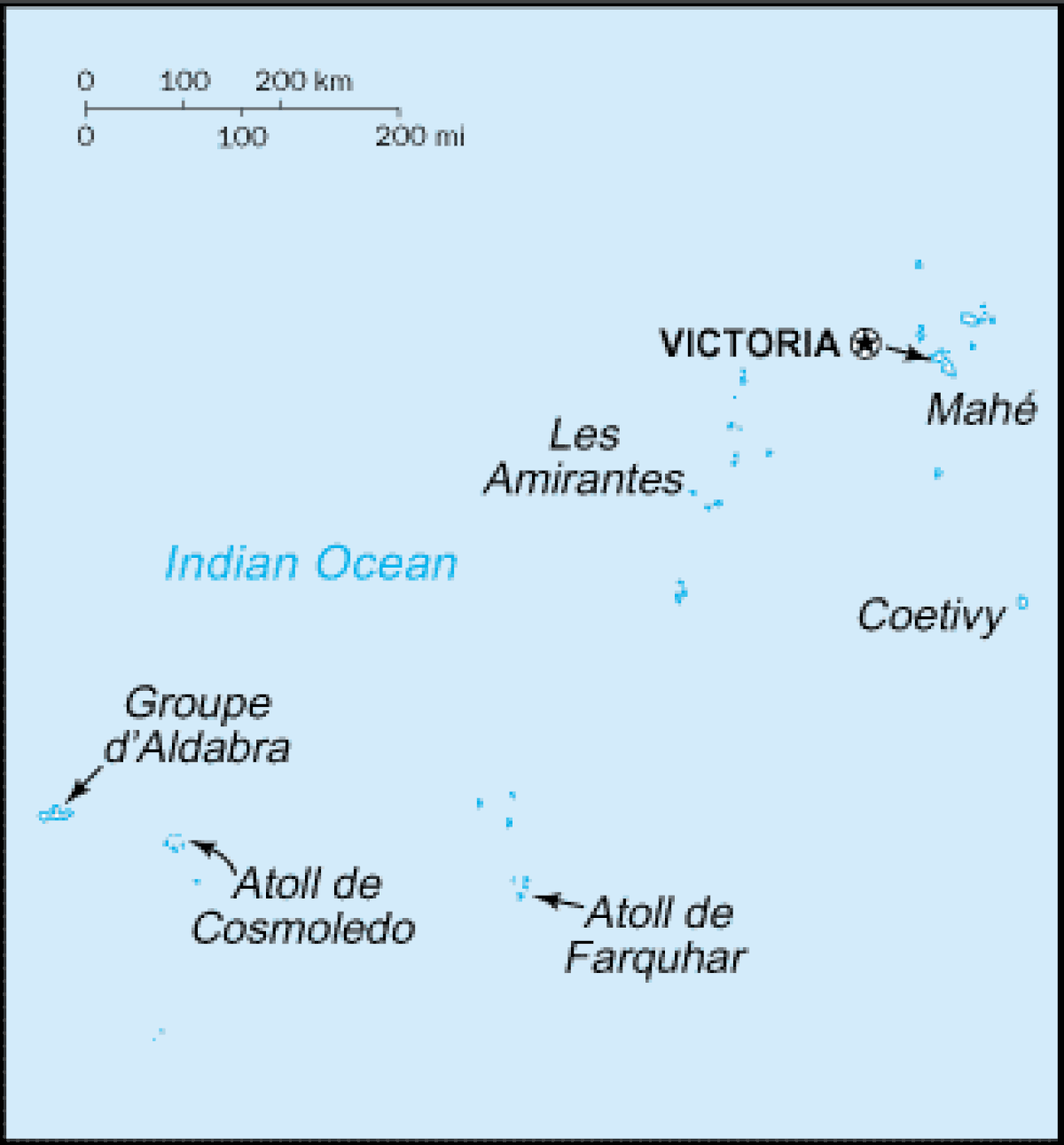 Géographie des Seychelles