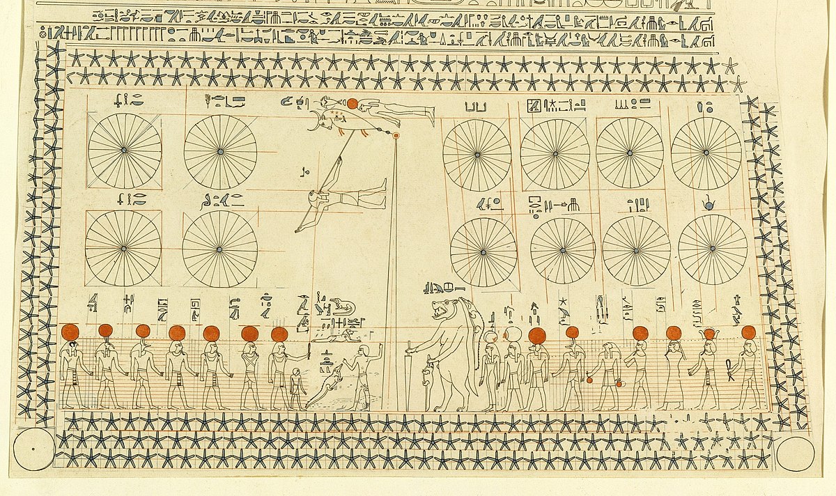 Plafonds astronomiques dans l'Égypte antique