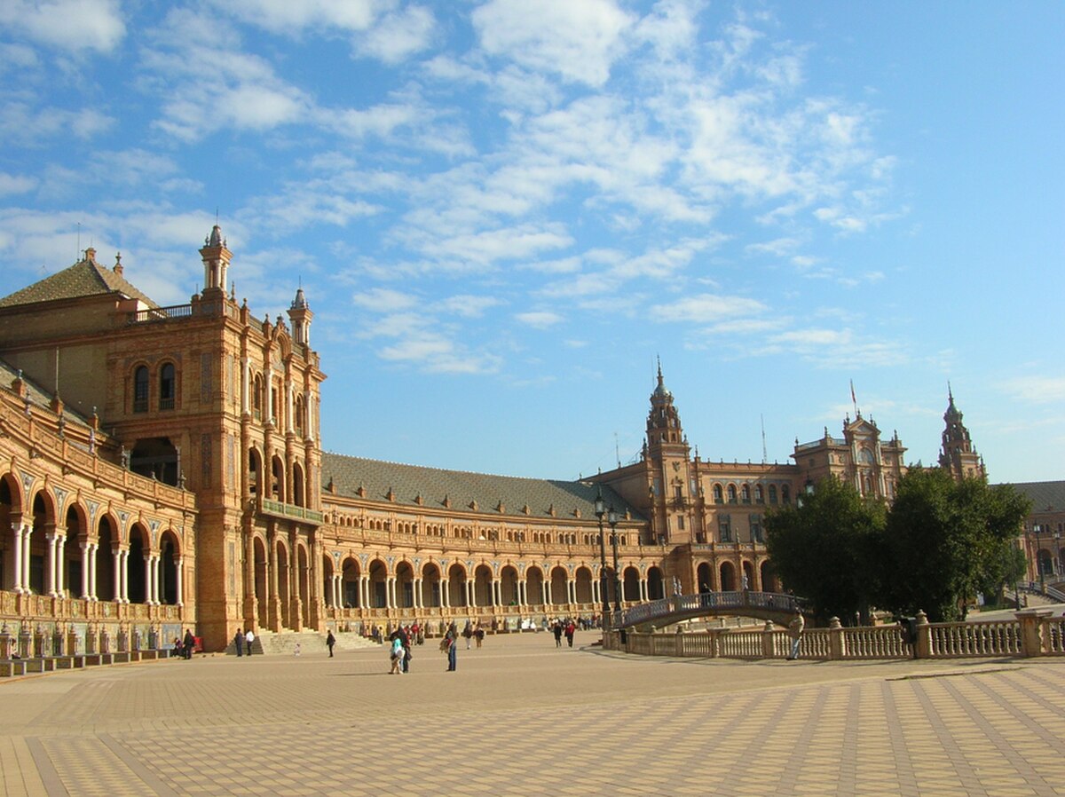 La Place d'Espagne de Séville