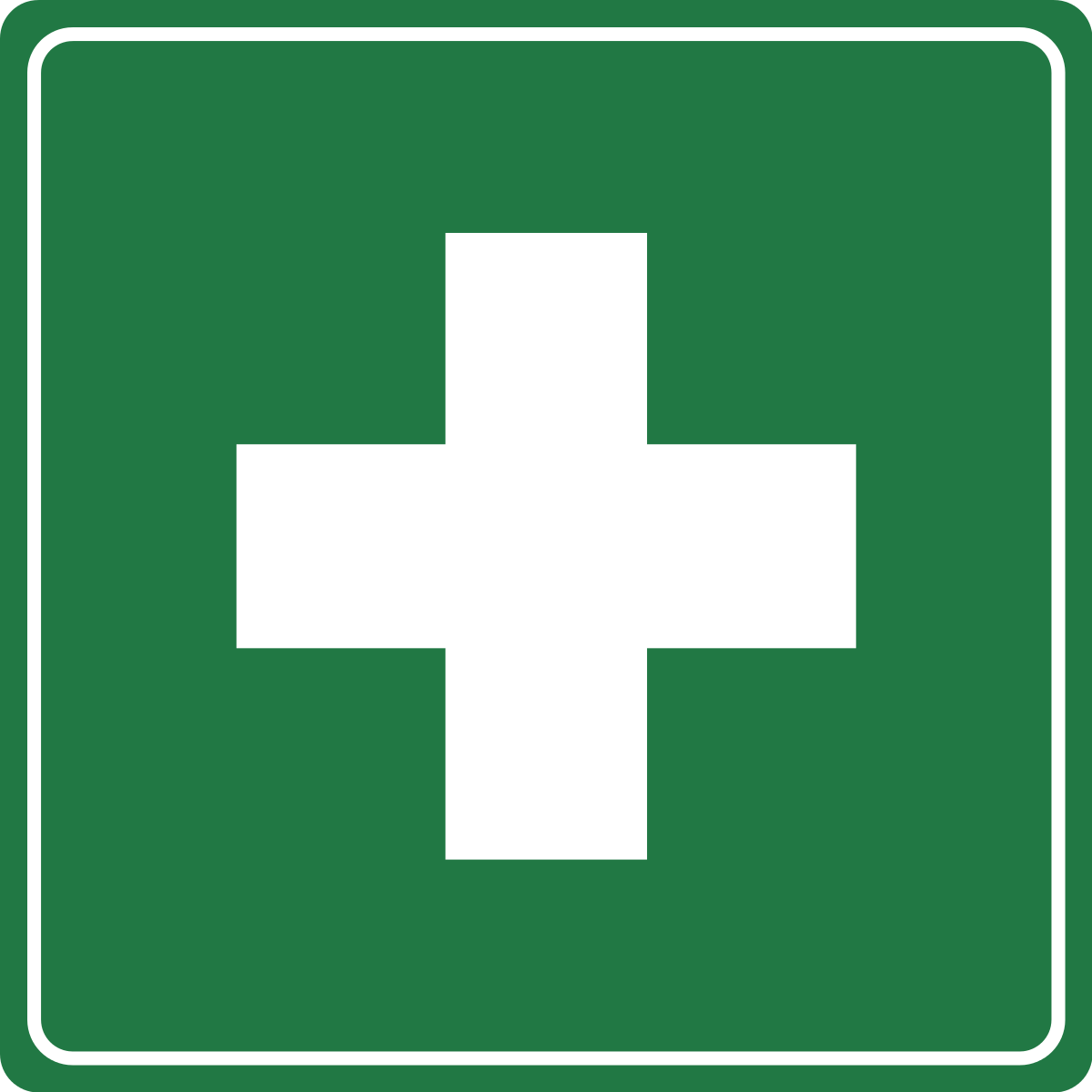 Sign first aid.svg