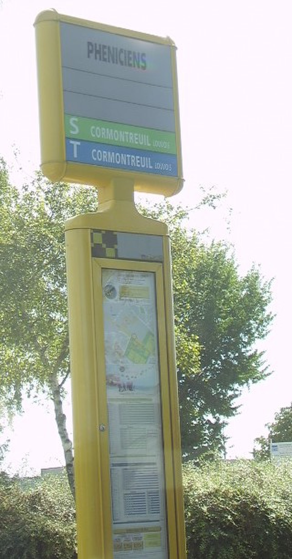 Un signal d'arrêt