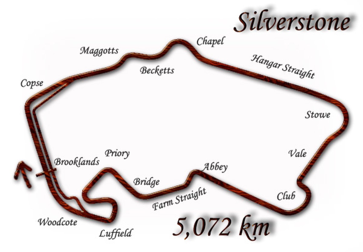 Silverstone en 1996.