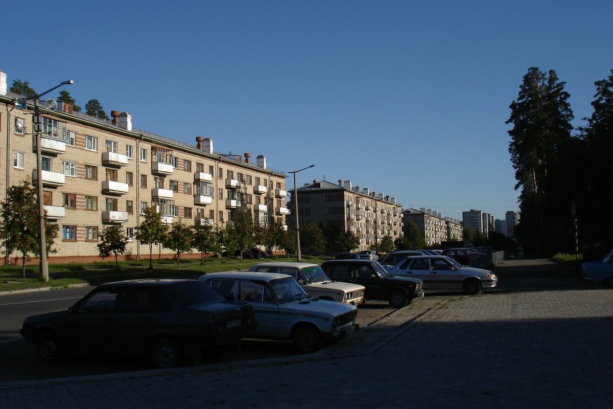 Quartier résidentiel à Snejinsk.