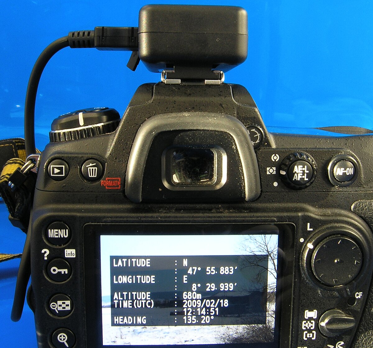 Exchangeable image file format