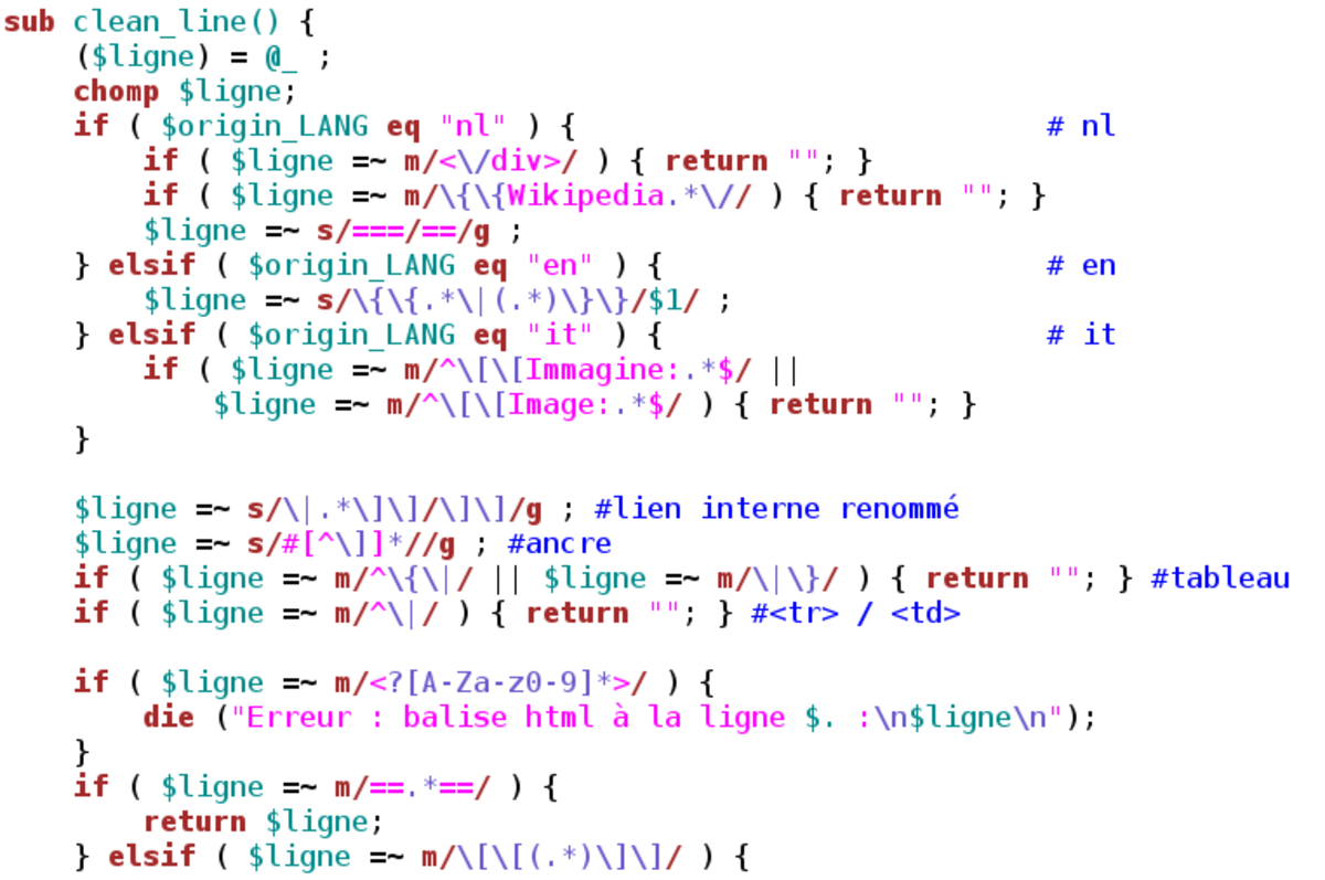 Langage de programmation