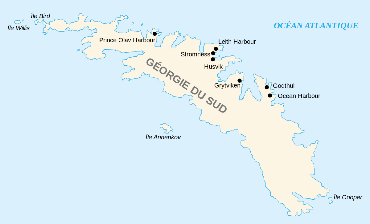 Géorgie du Sud-et-les Îles Sandwich du Sud