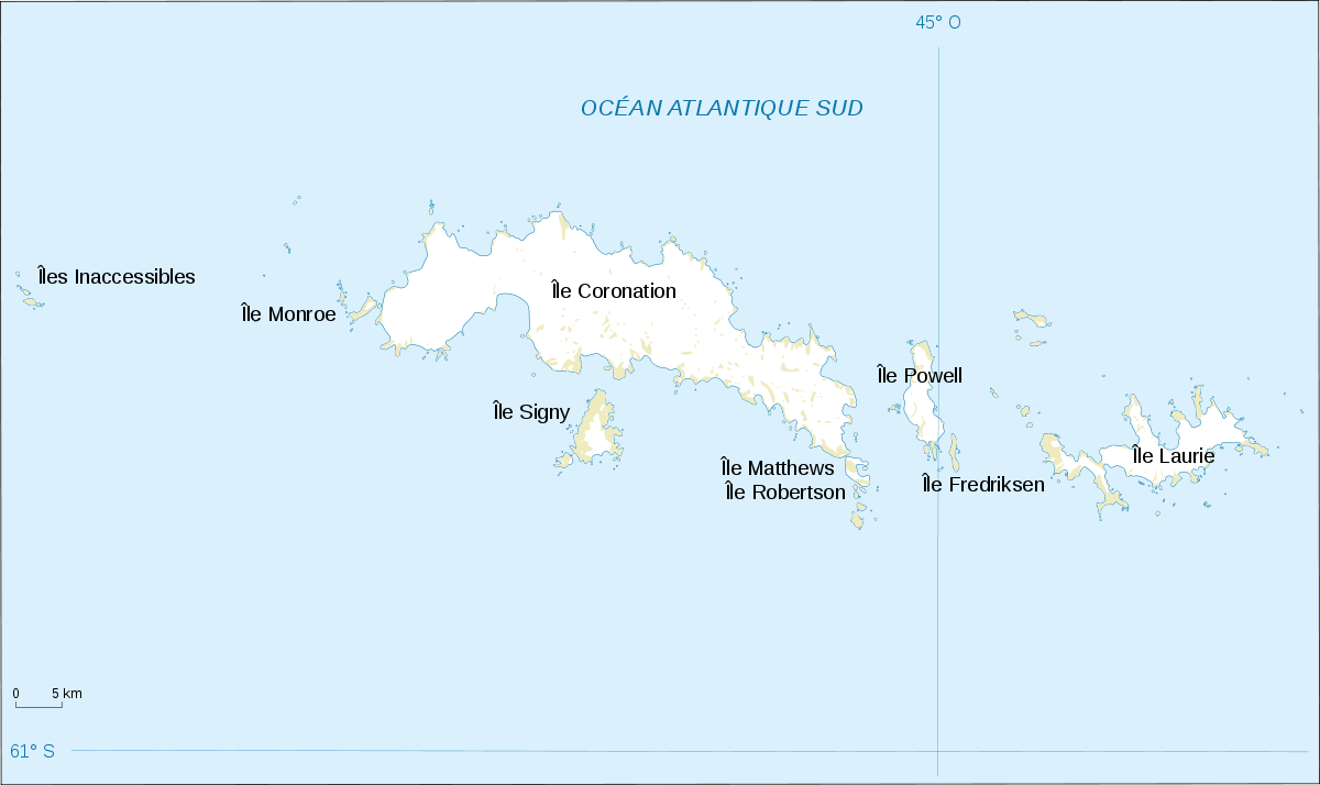 Îles Orcades du Sud