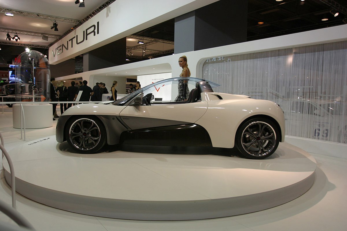 Stand de Venturi au Mondial de l'automobile de Paris de 2006