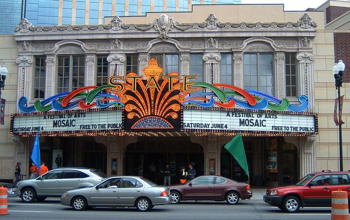 Le State Theatre en centre-ville.
