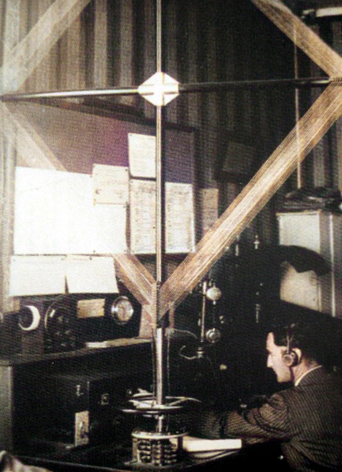 Radiotélégraphiste de station de radiogoniométrie