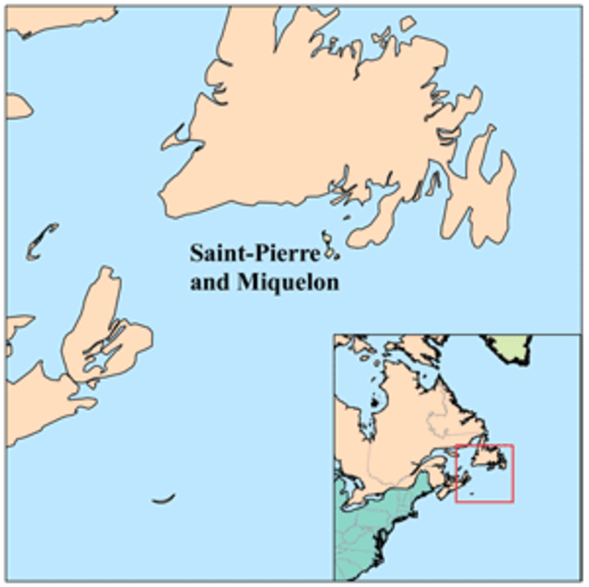 Géographie de Saint-Pierre-et-Miquelon