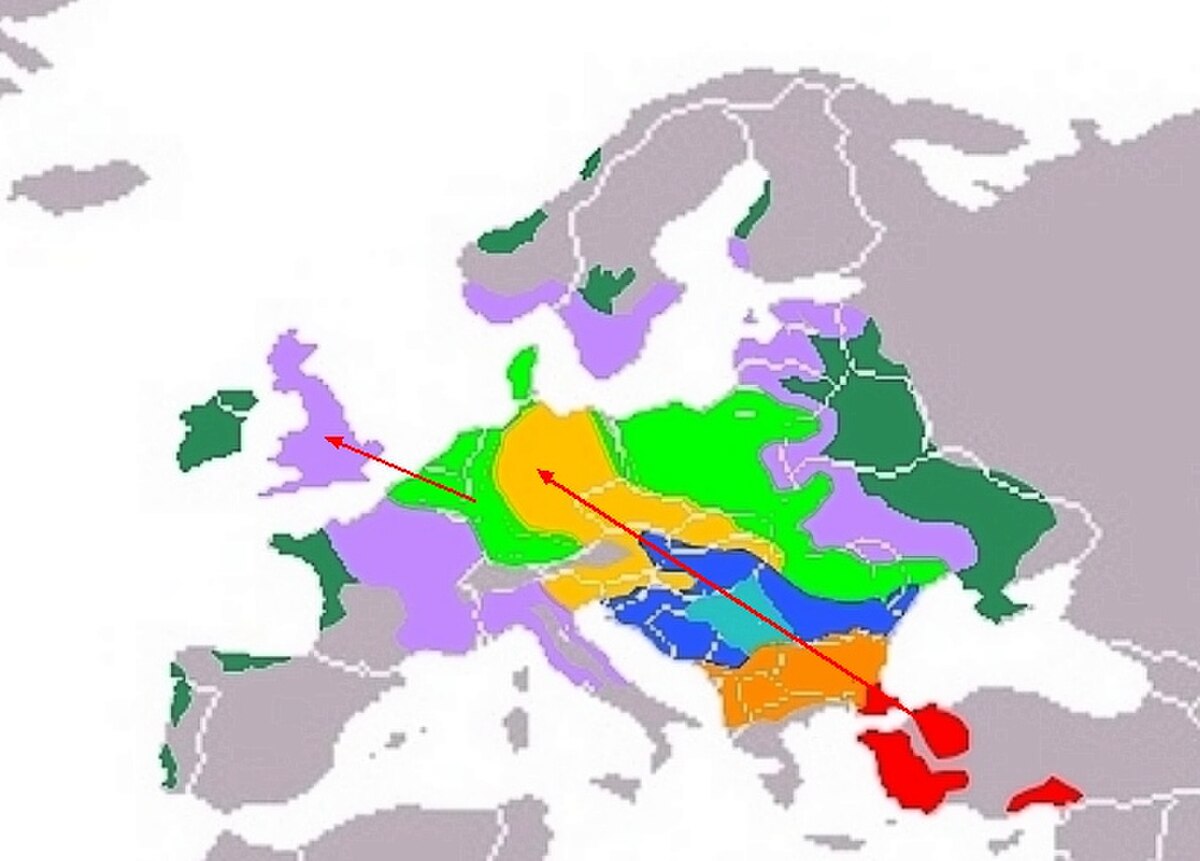 Propagation de l'espèce depuis 1900 :