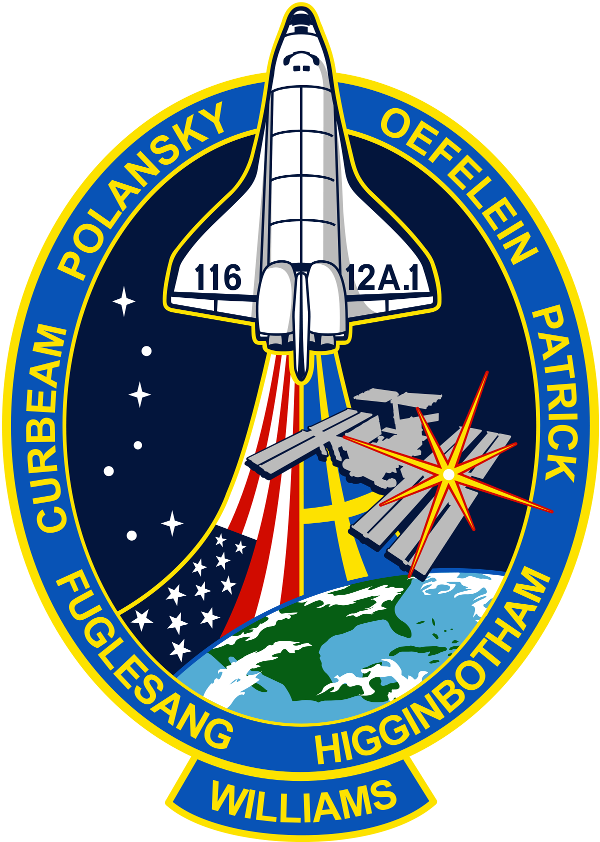 STS-116 emblem.svg