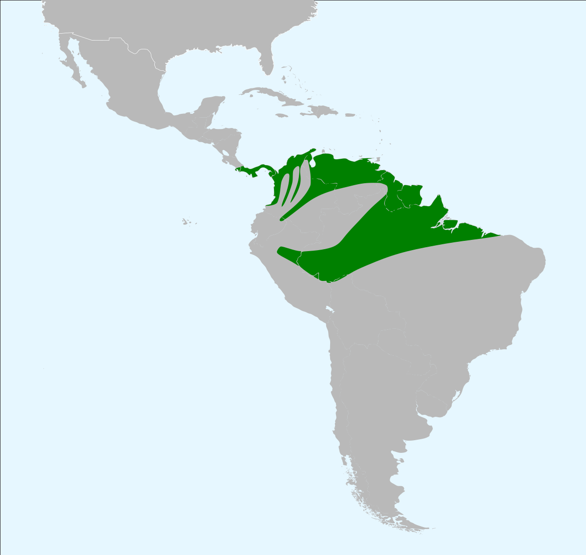 Répartition de la Sturnelle militaire