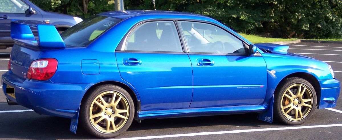 Subaru Impreza WRX STI 2° génération