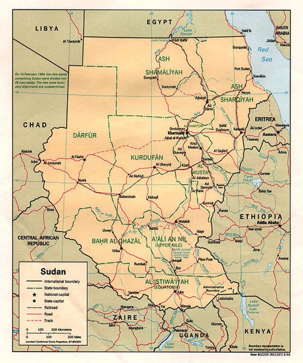 Géographie du Soudan