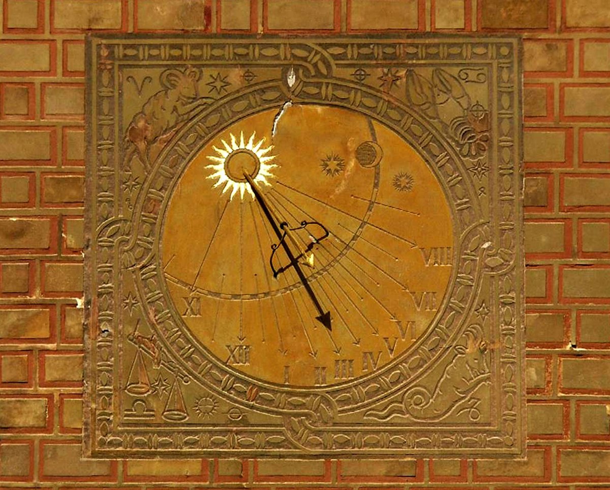 Un cadran solaire
