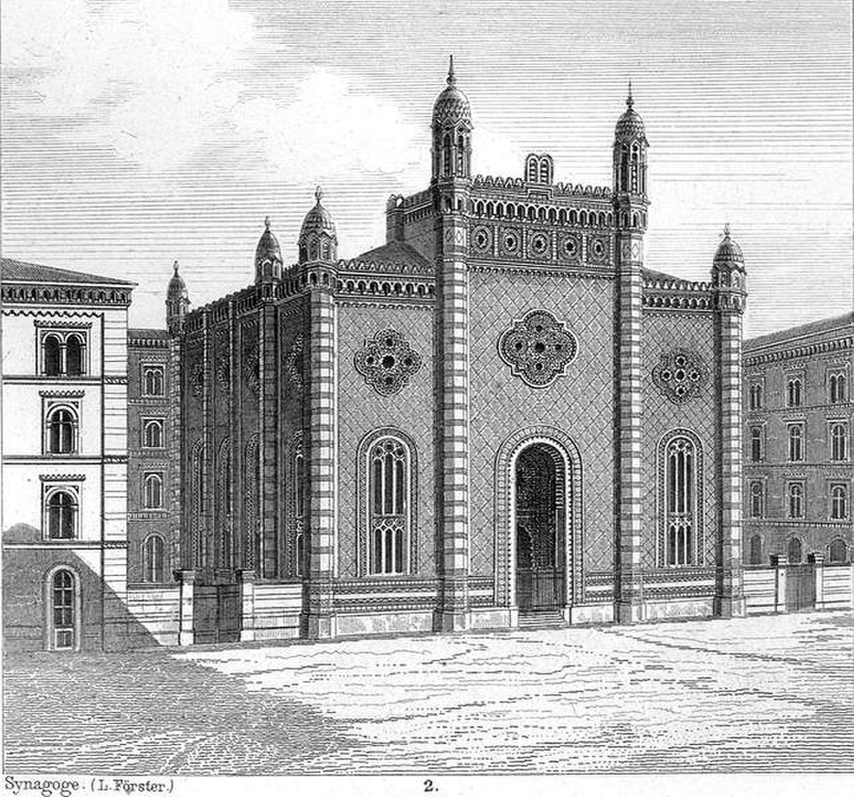 Synagogue de la Tempelgasse (1858-1938)