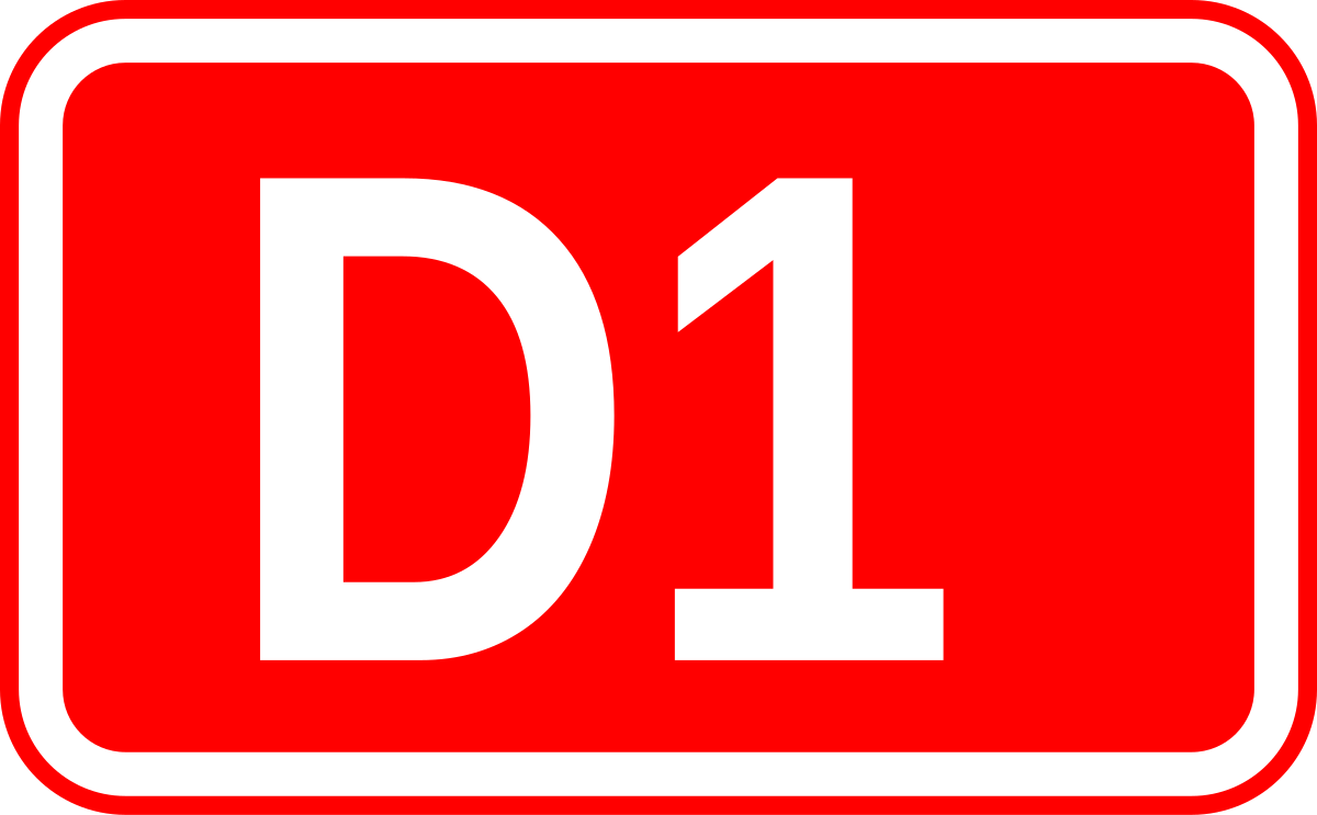Tabliczka D1.svg
