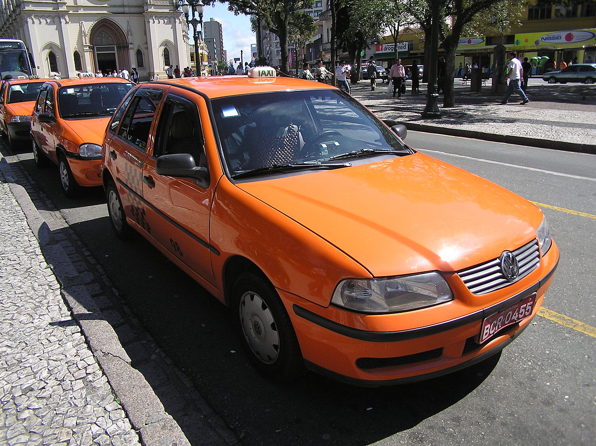 Taxis au Brésil