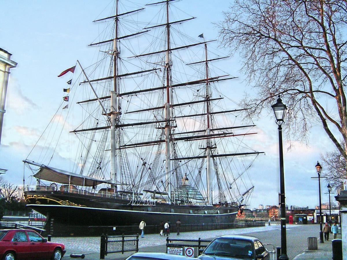 Le Cutty Sark, l'un des derniers clipper
