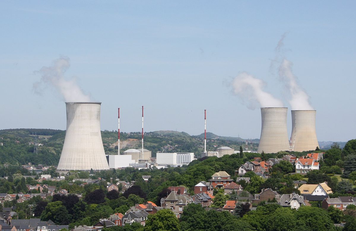 La centrale nucléaire de Tihange.