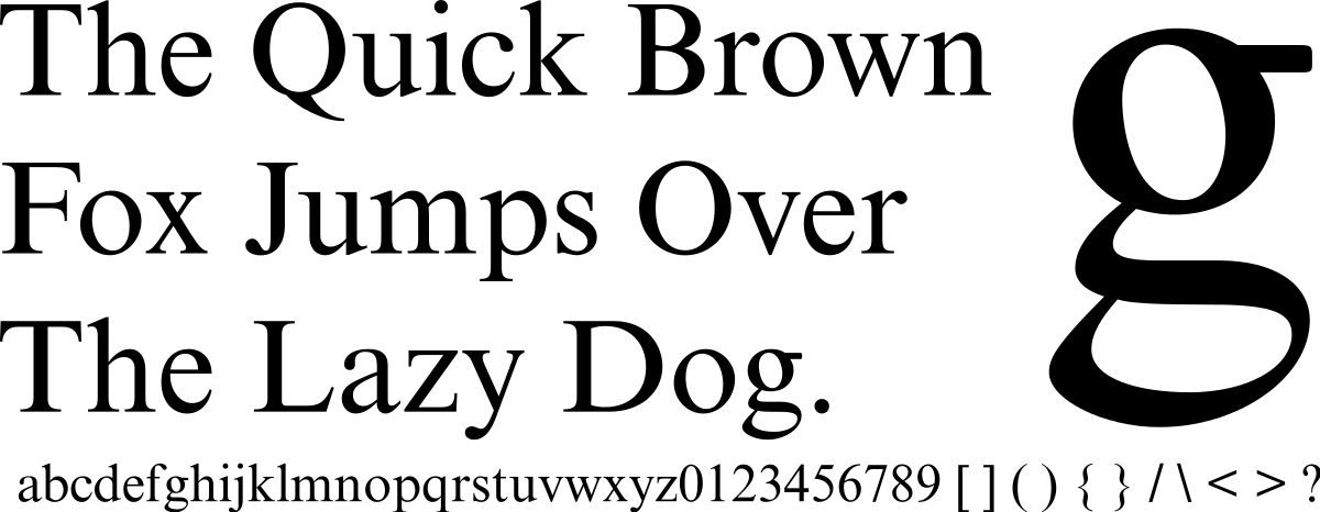 exemple Times New Roman