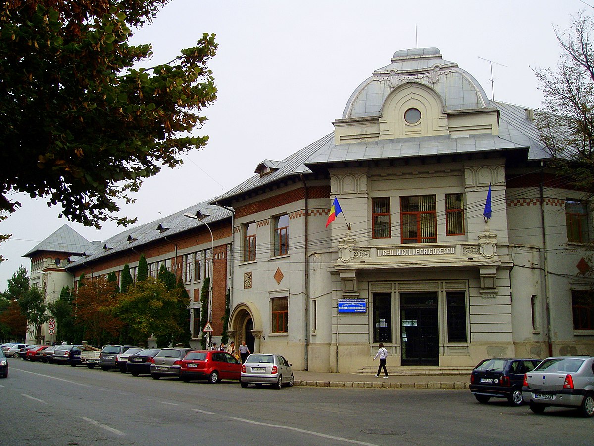 Le Collège National Nicolae Grigorescu.