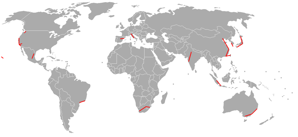Routes aériennes les plus fréquentées