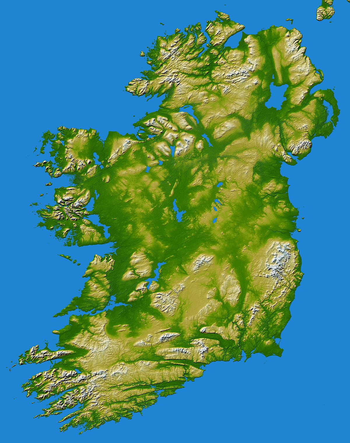 Géographie de l'Irlande