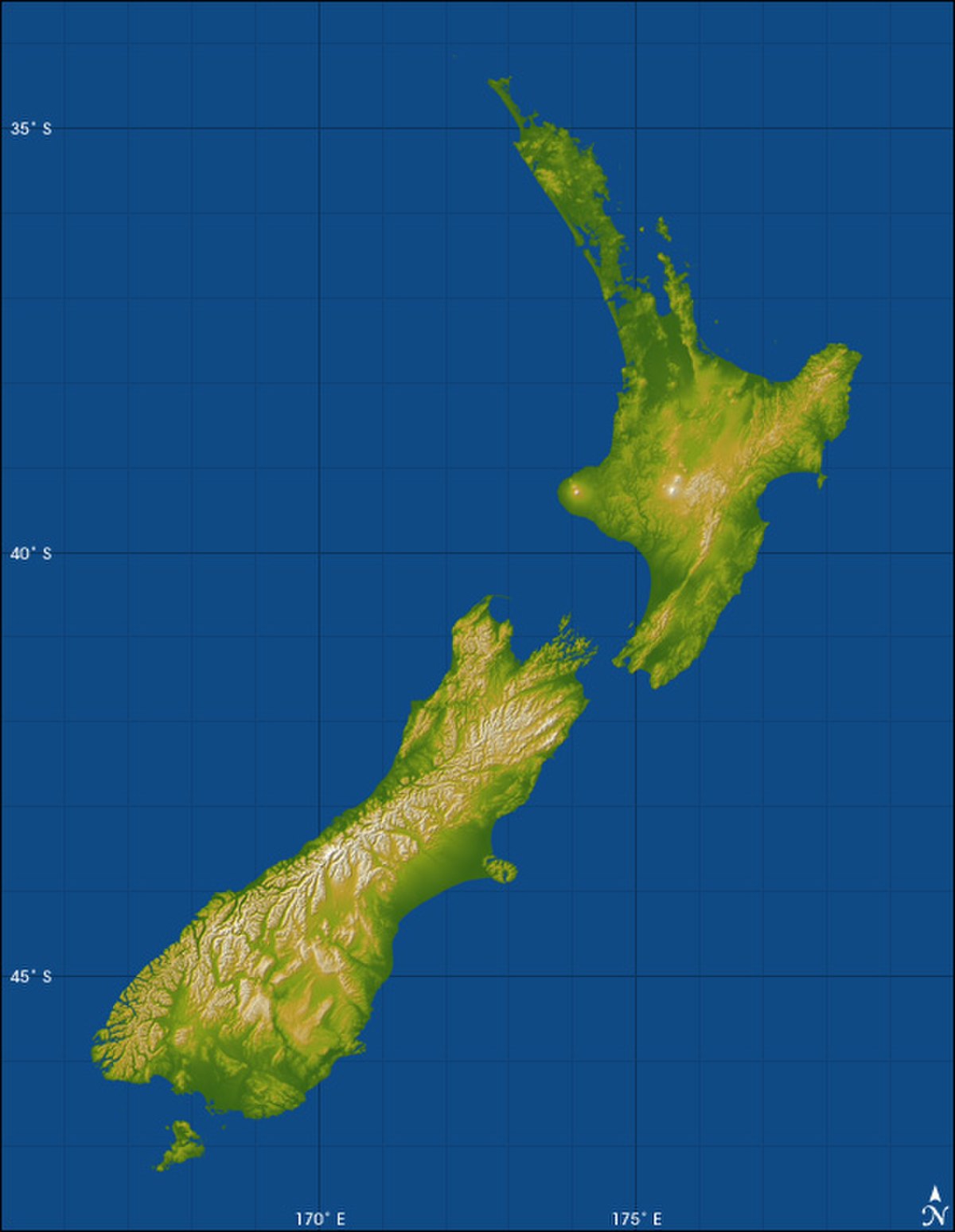 Géographie de la Nouvelle-Zélande