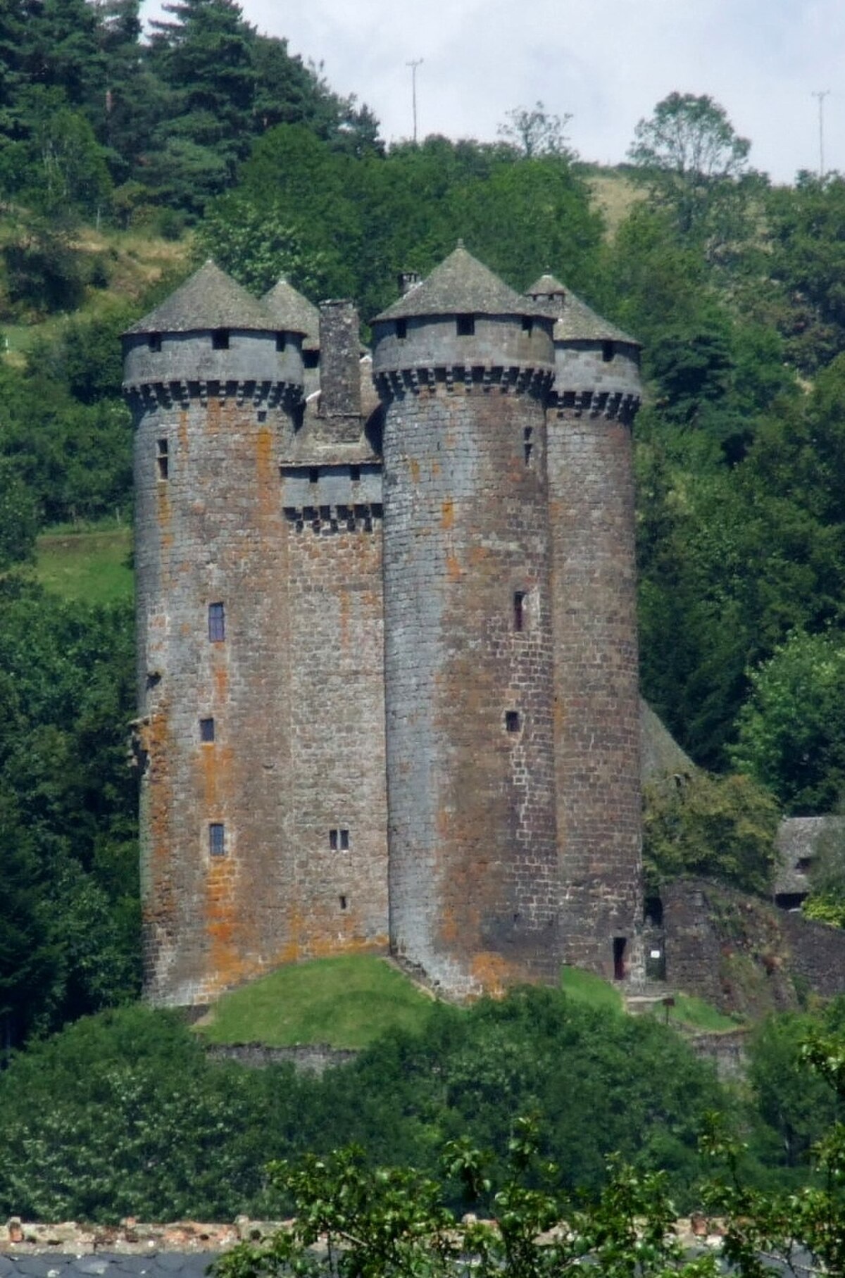 Liste des châteaux d'Auvergne