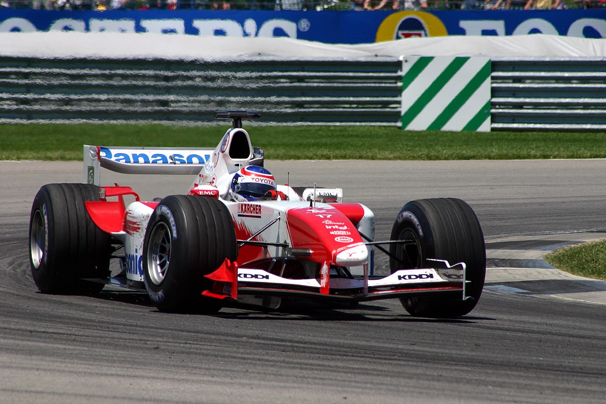 Olivier Panis au Grand Prix automobile des États-Unis 2004.
