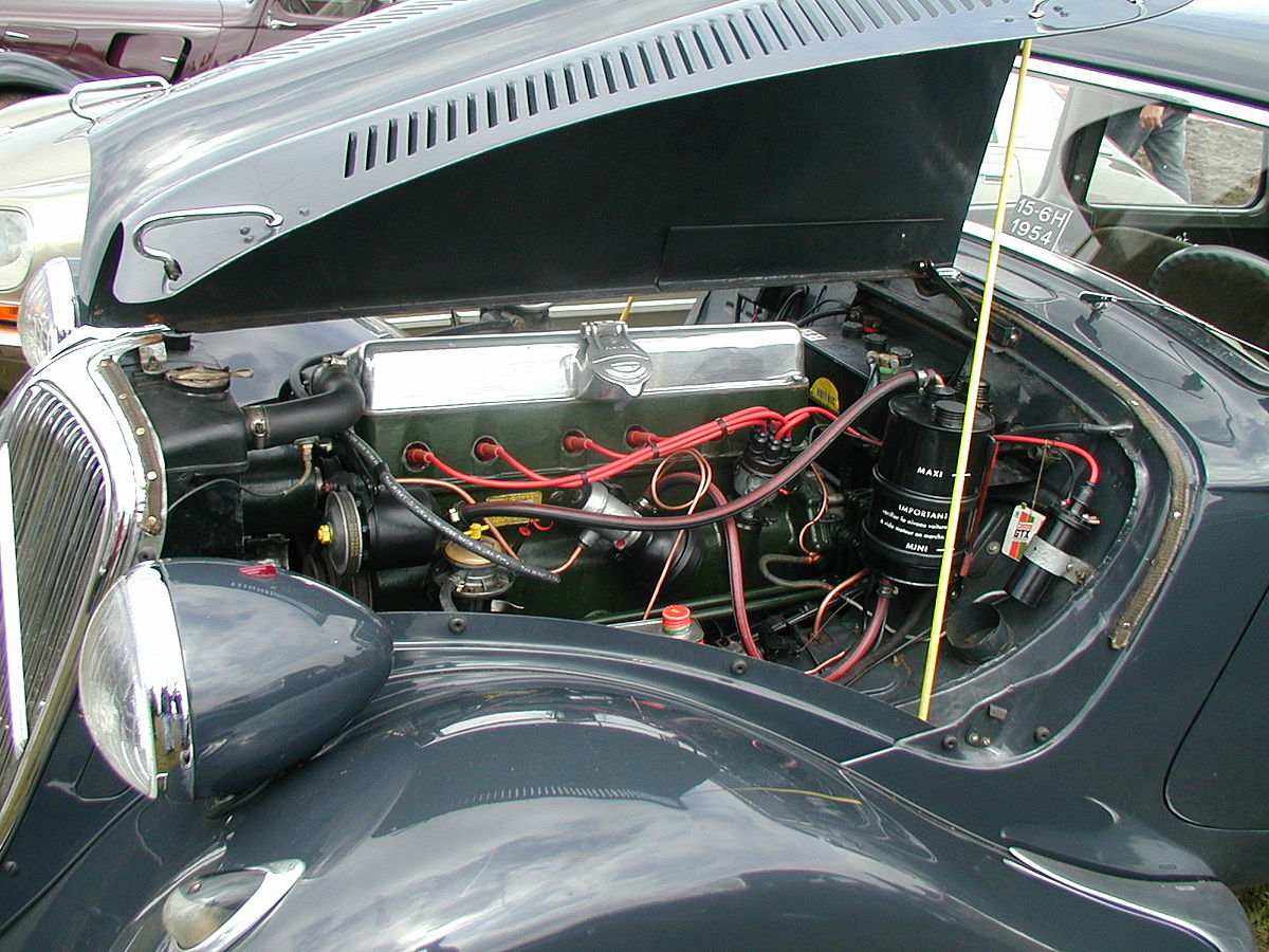 Le moteur à six cylindres