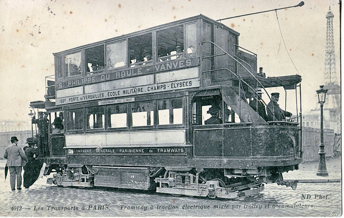 Tramway électrique de la compagnie CGPT