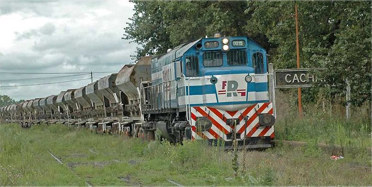 Train de marchandises de Ferrosur Roca