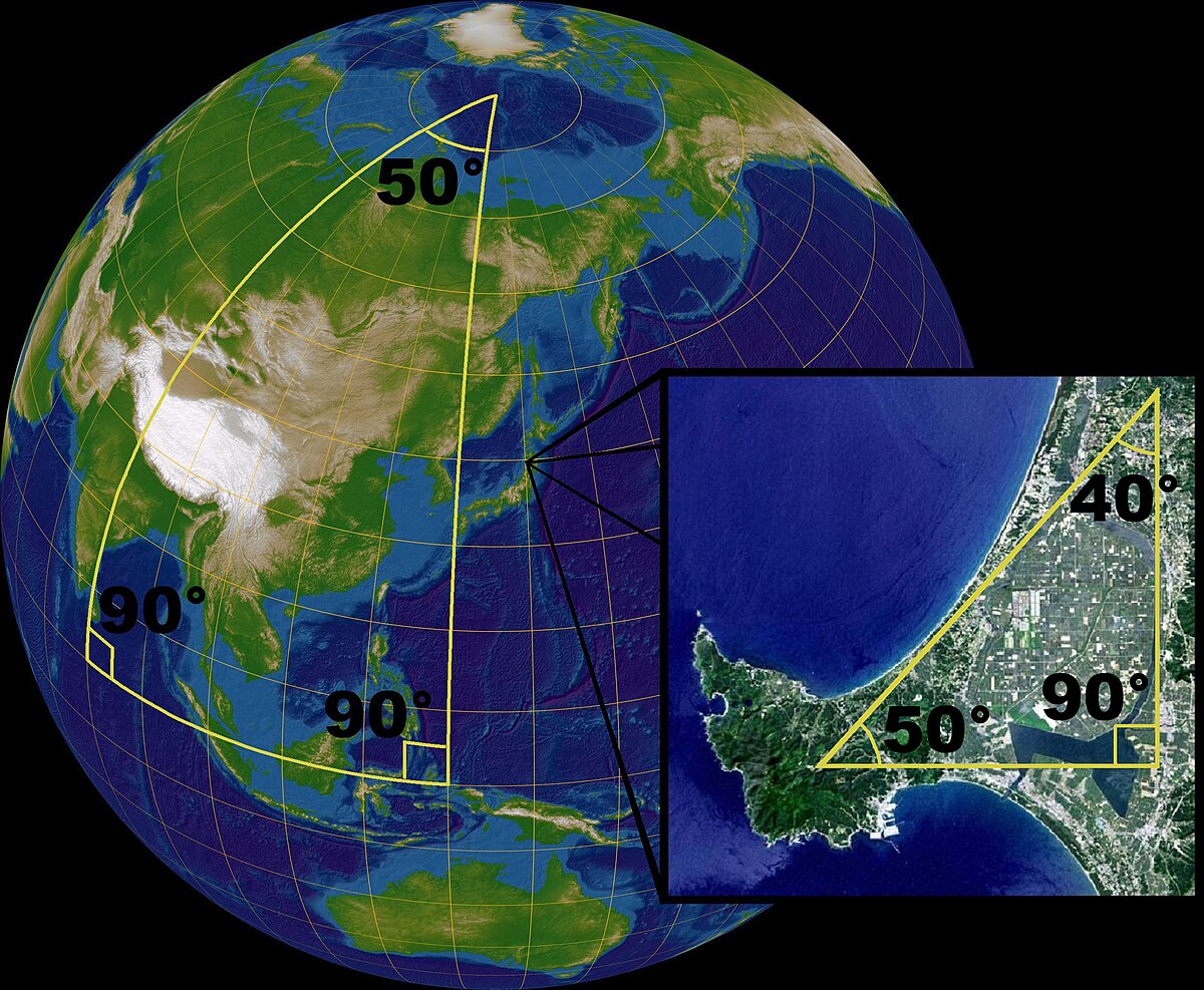 Somme des angles d'un triangle