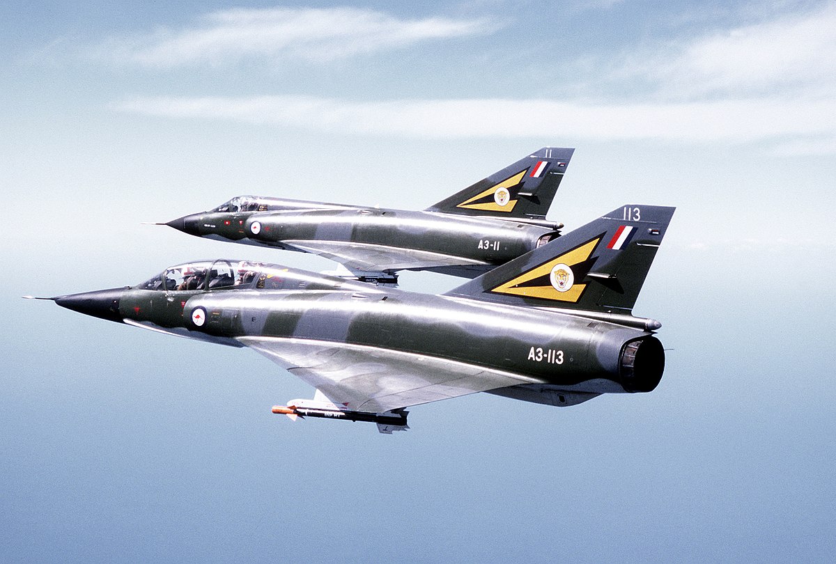 2 Mirage III de la RAAF en 1980