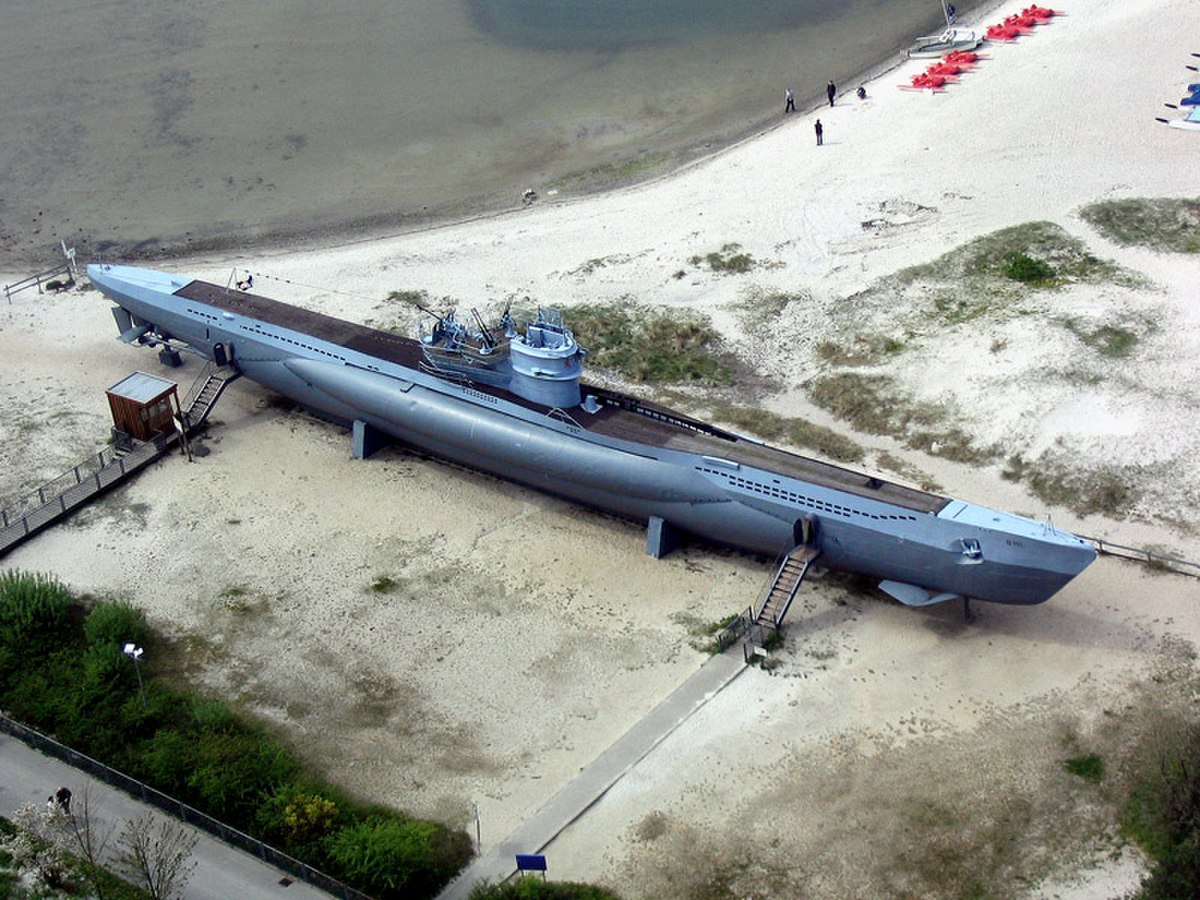Le U-995 dernier U-boot de type VII encore existant au monde.