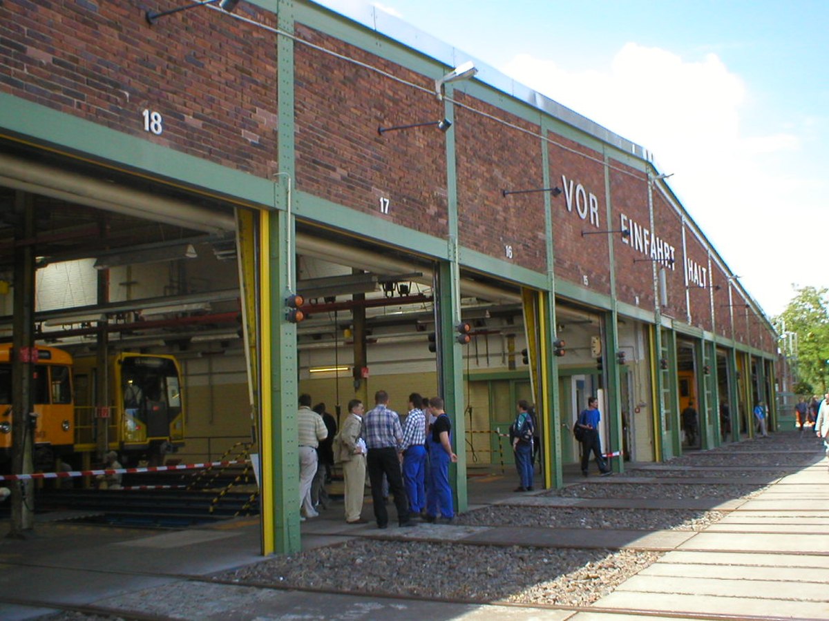 Halle n° 2 de l'atelier de Friedrichsfelde