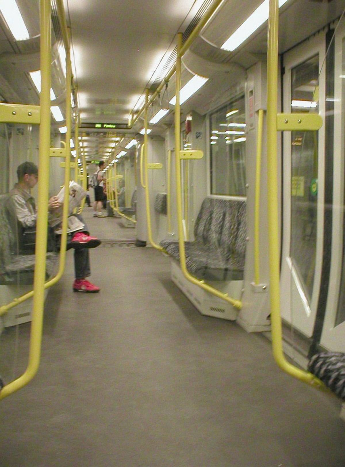 Intérieur de la série HK