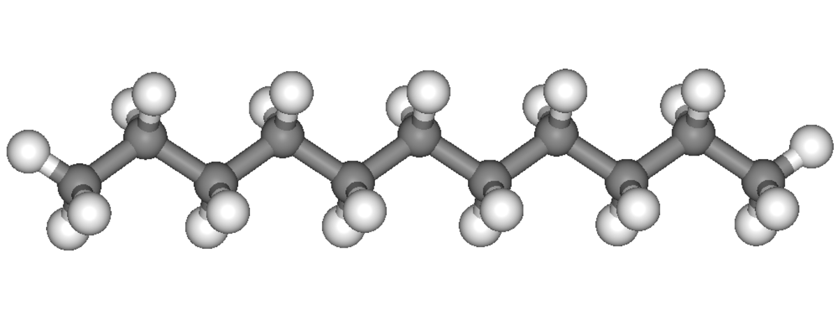 Structure 2D et 3D de l'undécane