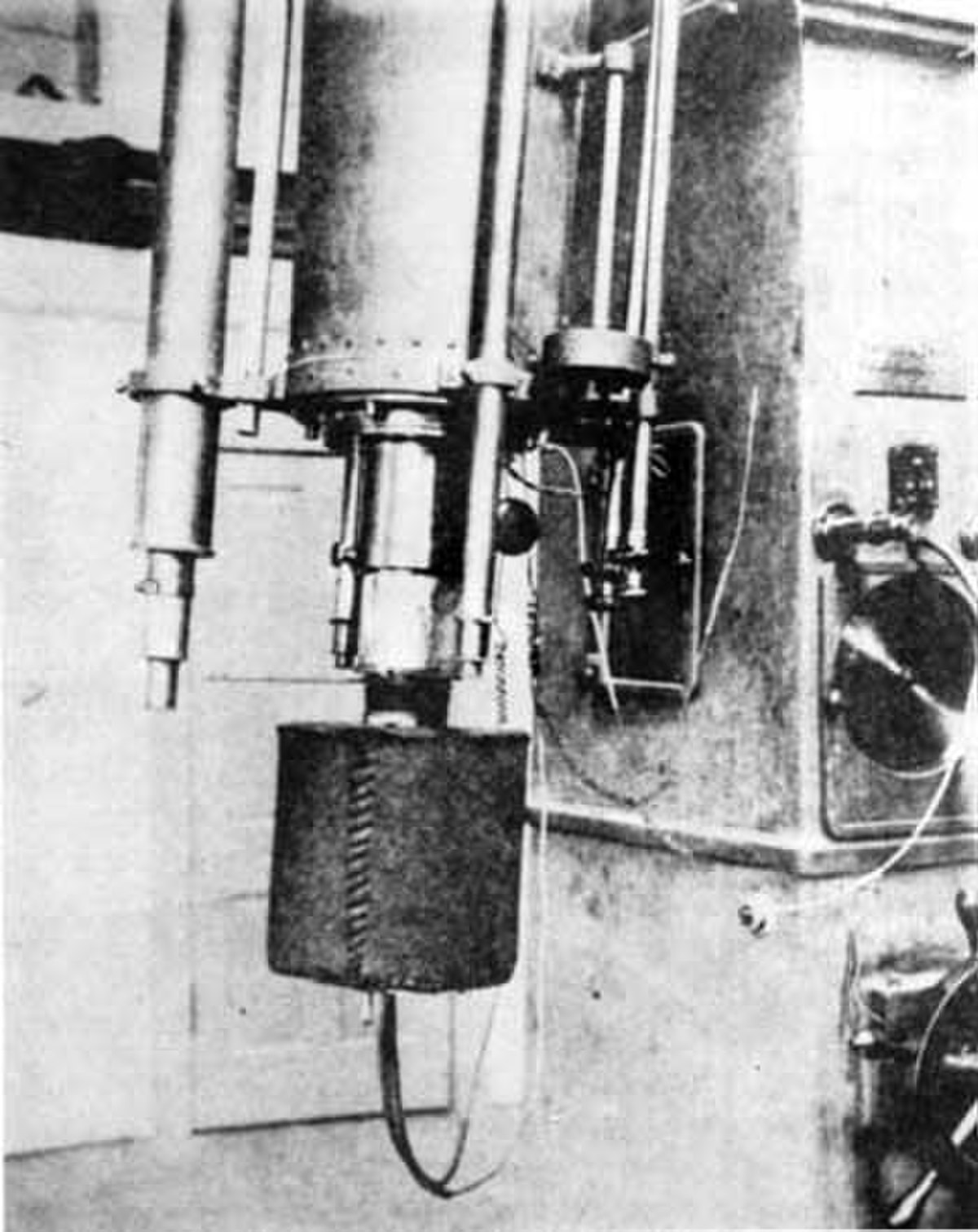 Le luxmètre au sélénium en 1910.